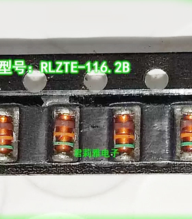 进口贴片RLZTE-116.2B棕橙绿三色环稳压0.5W5.6V二极管LL34玻璃