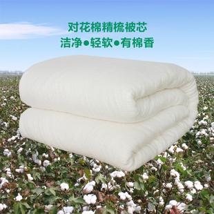国欣家纺新疆棉纯棉胎 实体店同款棉芯 纯棉被精梳棉胎网纱棉胎