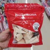 Rosa化妆棉海绵美妆三角形30枚干湿两用现货 Rosy 包邮 日本本土版