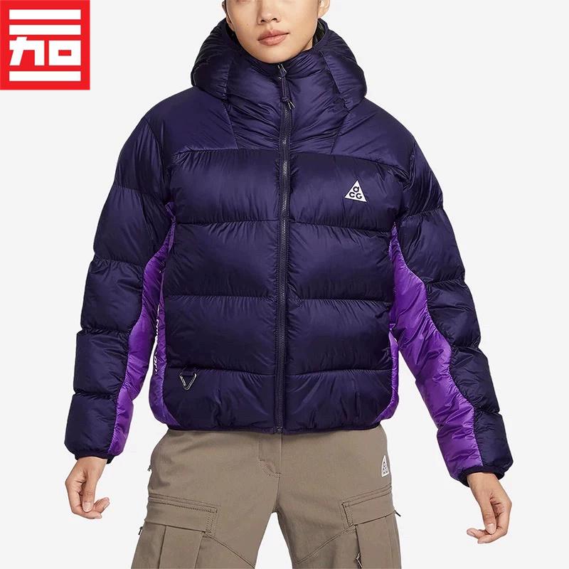 女子款户外休闲保暖连帽棉服