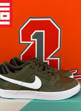 NIKE/耐克低帮滑板小白鞋