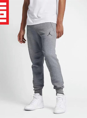 NIKE耐克  AJ男子经典运动休闲潮流加绒长裤696205-809475-BQ9237