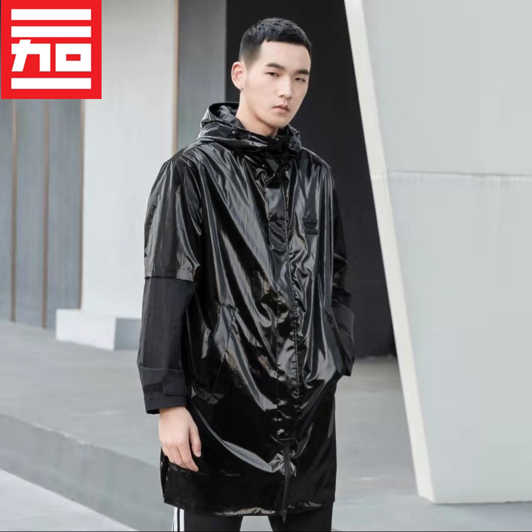 防风夹克外套Adidas阿迪达斯男
