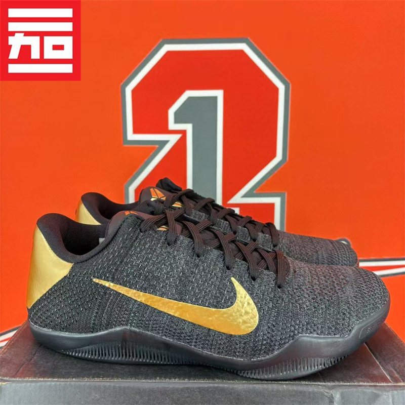 NIKE耐克男款科比11精英KOBE低帮ELITE编织气垫篮球鞋 885003-994