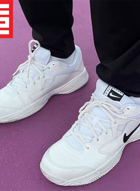 NIKE耐克COURT LITE男子款休闲经典耐磨复古老爹网球鞋AR8836-100