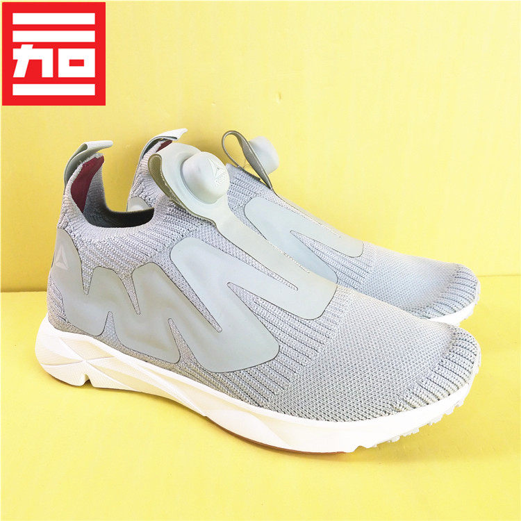reebok锐步女子pump夏季一脚蹬充气透气减震轻便运动跑步鞋cn1881