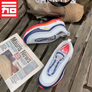 NIKE耐克女款AIR MAX97子弹头气垫休闲缓震运动跑步鞋 921733-015