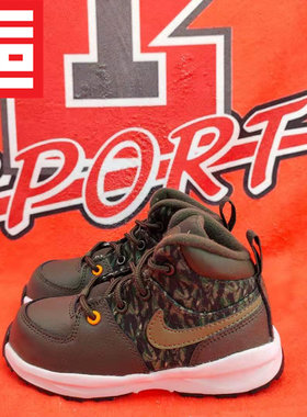 NIKE男女小幼中大童秋冬高帮保暖