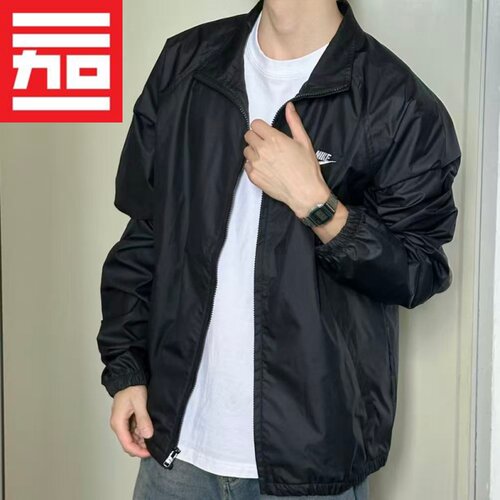 NIKE耐克外套男秋款宽松运动