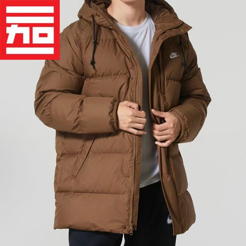 NIKE耐克男女冬经典百搭休闲运动户外保暖中长款羽绒服IB2974-235