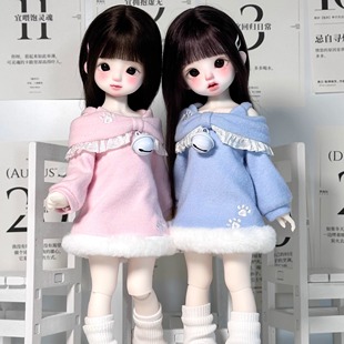 普六小六胖六bjd六分宅萌系连衣裙原创娃衣 猫步轻响 少量现货