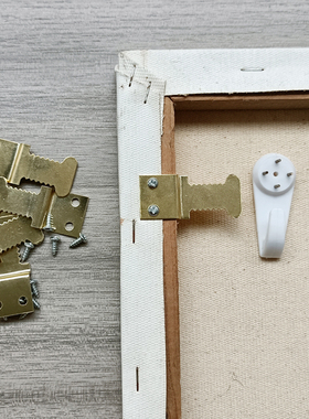 金属暗挂钩相框油画框强力承重五金配件墙面壁挂无痕钉挂画免打孔