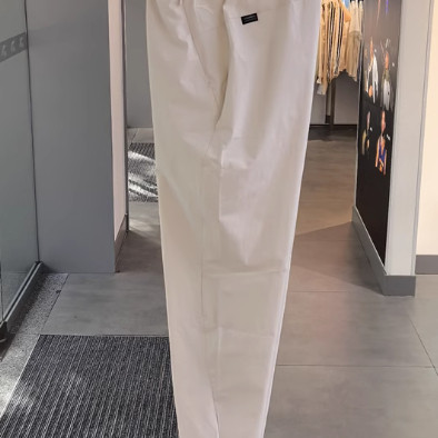 安踏正品女裤2025夏新款时尚休闲潮流梭织直筒运动长裤162527507