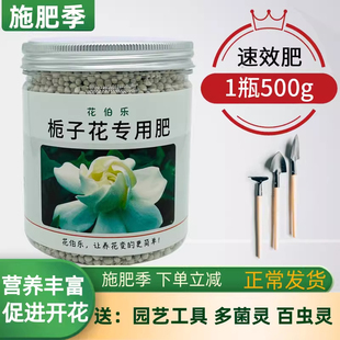 花伯乐栀子花肥料专用肥酸性开花肥盆栽家用有机复合肥磷酸二氢钾