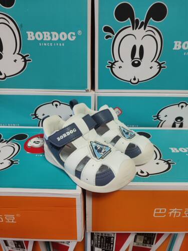 巴布豆男童夏季包头机能学步凉鞋