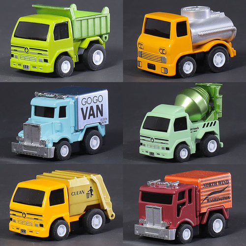 迷你合金小汽车回力耐摔玩具