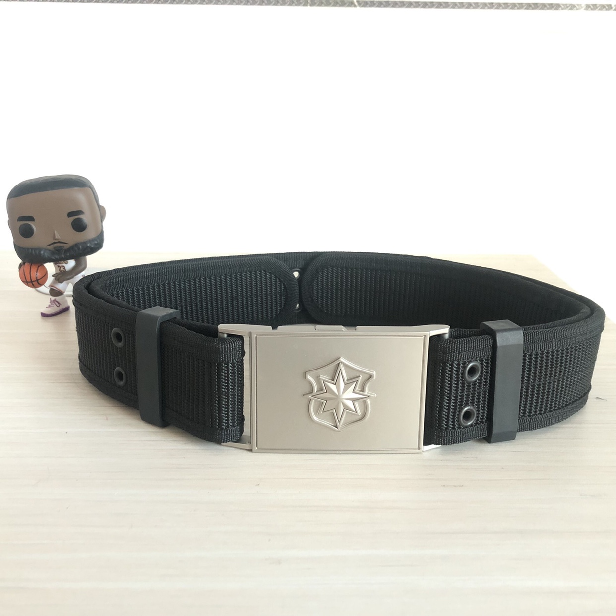 保安外腰带尼龙编织合金扣