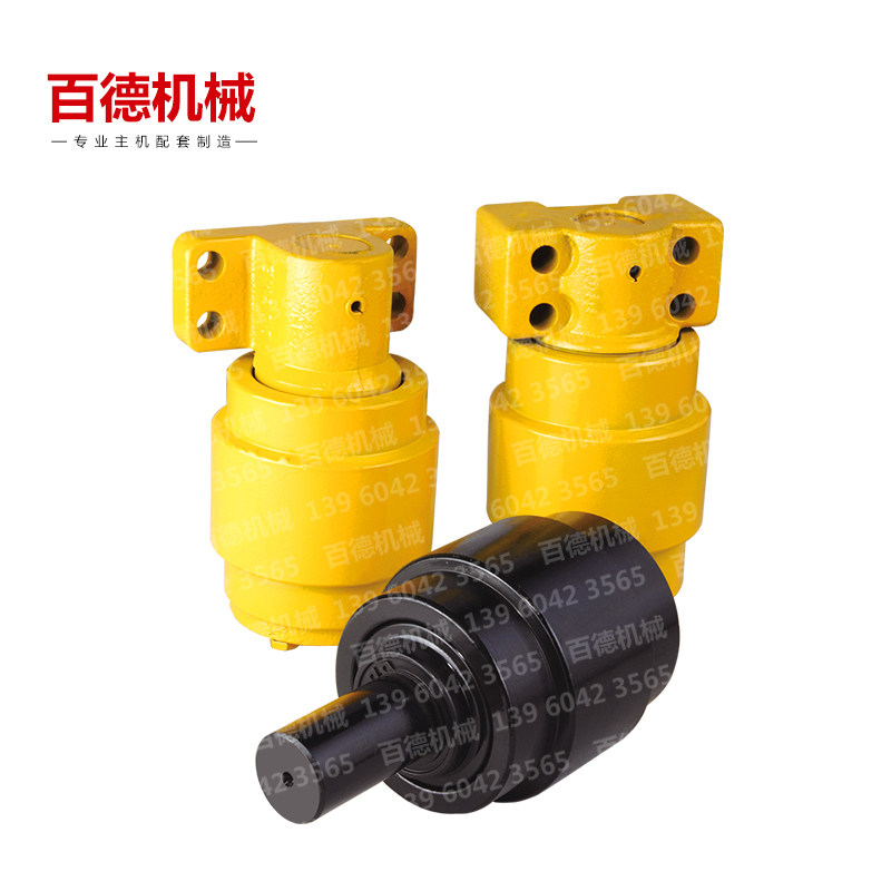 山重建机挖掘机托轮厂家山重913/138/130勾挖机配件托带轮托链轮