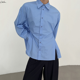 COLN可调节收腰衬衫 多面 靠一粒纽扣和高开叉就足以随意切换它