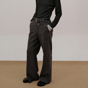 只要追舒心 无需用力追风格 穿来舒服搭来无脑 微喇叭裤 COLN西装