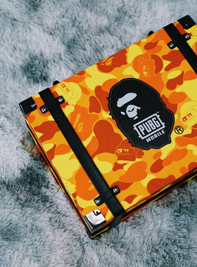 现货 A BATHING APE x《PUBG MOBILE》联名 超级限定吃鸡平底锅