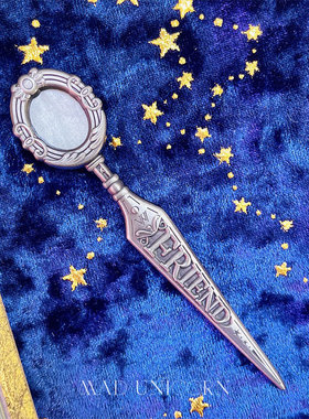 哈利波特同人周边 madunicorn太太徽章 韦斯莱钟磁性相框针