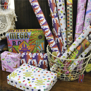 哈利波特礼物包装纸韦斯莱魔法把戏坊蜂蜜公爵系列DIY生日纸 特价