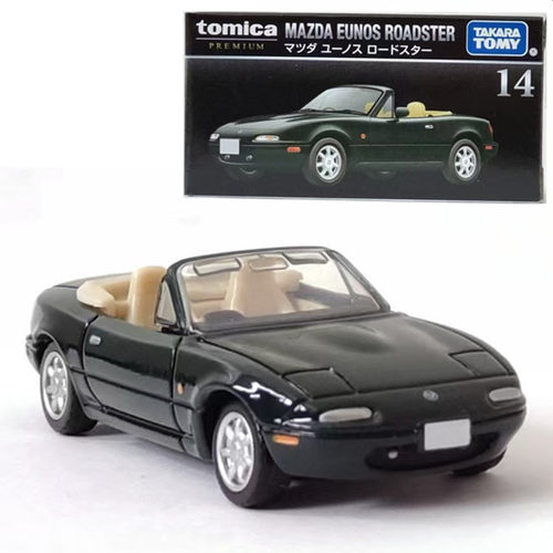 TOMY多美卡合金汽车模型tomica黑盒TP14号 马自达EUNOS敞篷跑车