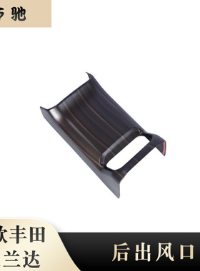 22汉兰达后出风口改装空调出风口 适用丰田陆放后扶手全包防踢HNU