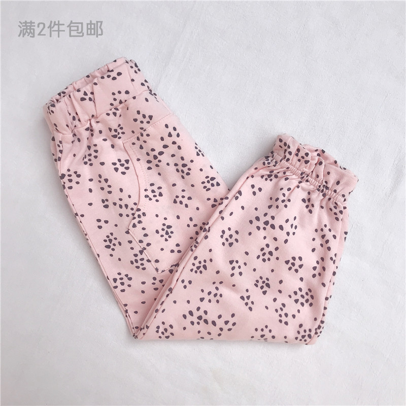 澳洲女宝宝薄毛圈运动裤子