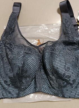 纤妍新款BW0453全调整型大胸显小CDEF杯五排扣抹胸款侧收副乳脂肪