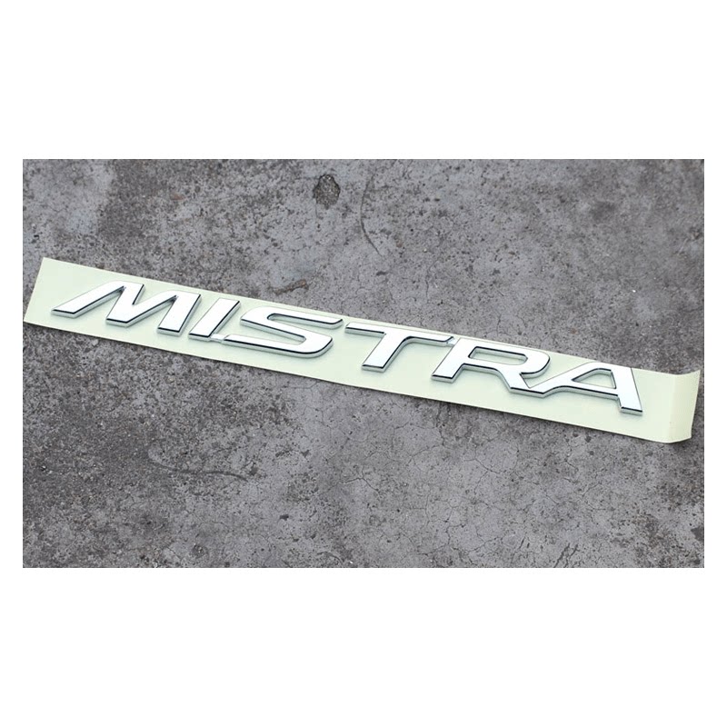 原装 适配现代名图后备箱后字标标mistra 后英文字母标车标