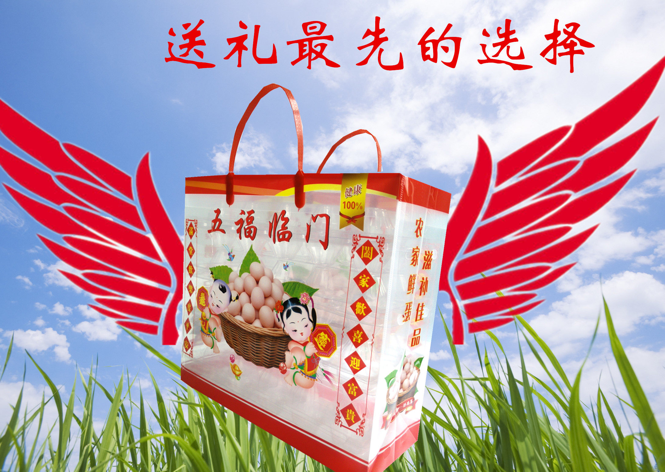 大号40枚pp塑料包装盒透明鸡蛋手提袋礼品盒加厚带蛋托批发热