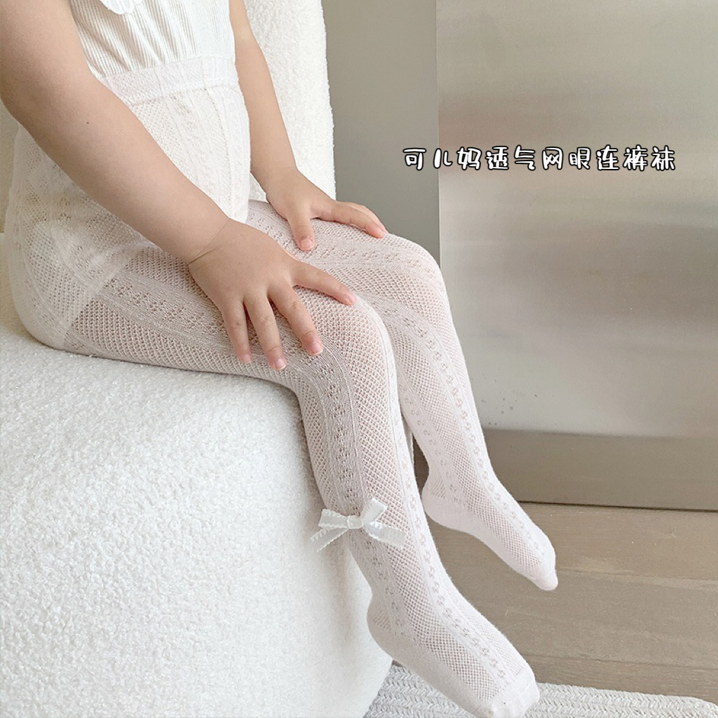 连裤袜女童打底袜婴儿长筒袜儿童袜子夏季丝袜连体袜宝宝防蚊袜裤