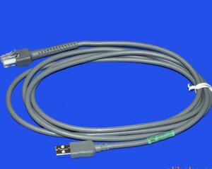 斑马MOTO讯宝LS1203/LS2208/AP版/LS4208扫描枪器原装USB口数据线