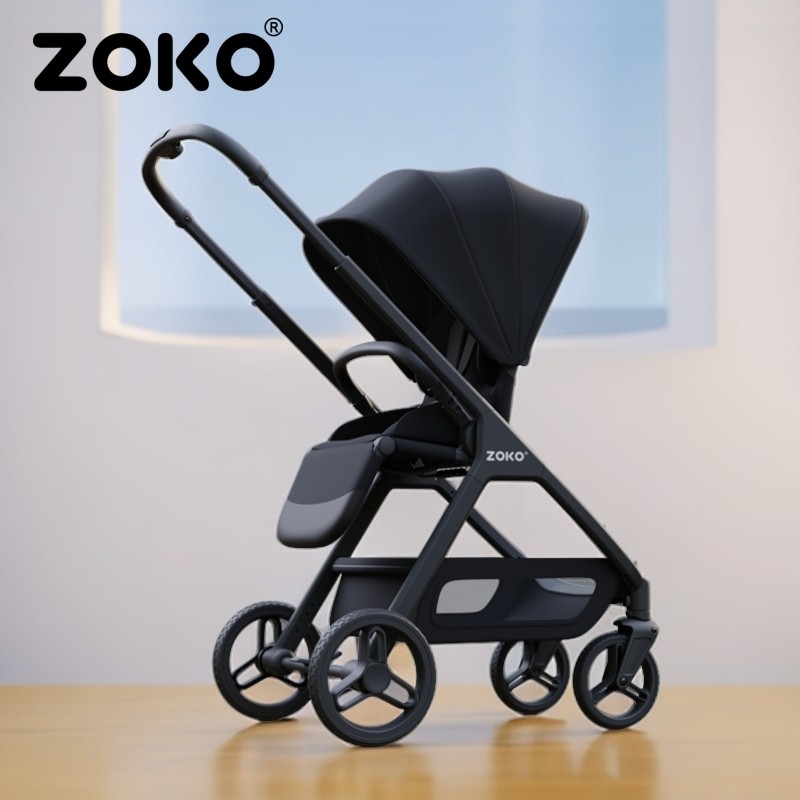 高景观婴儿推车双向可坐可躺伞车