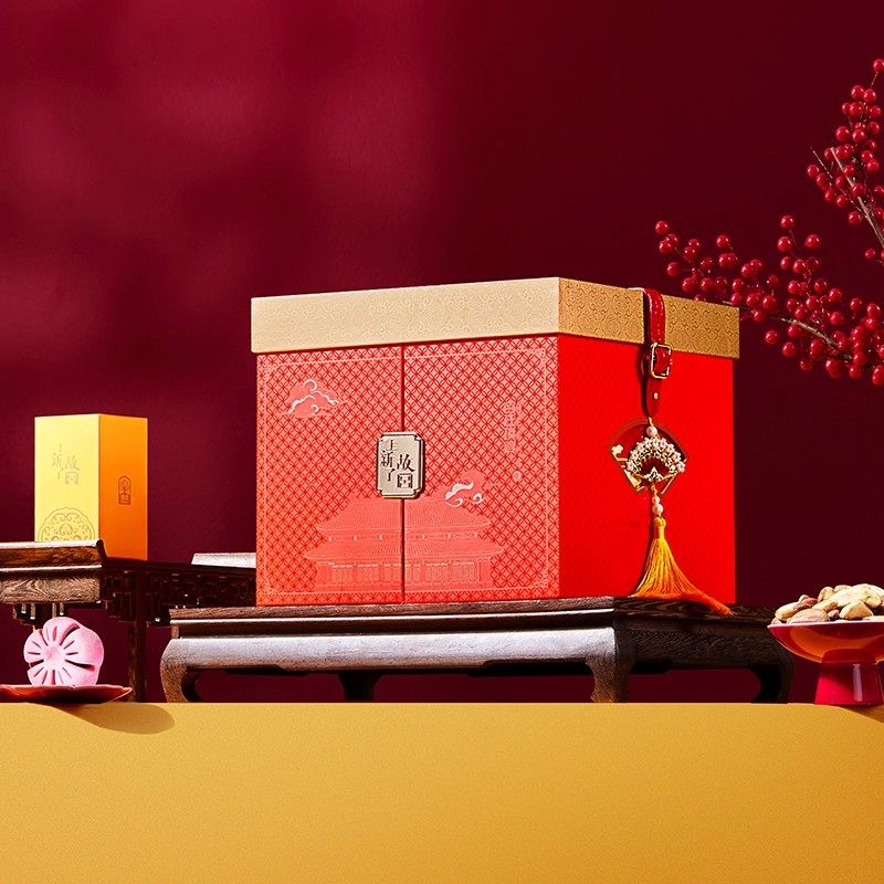 臻味上新了故宫1.333kg宫廷钦点璞宴坚果礼盒年货大礼包福利送礼