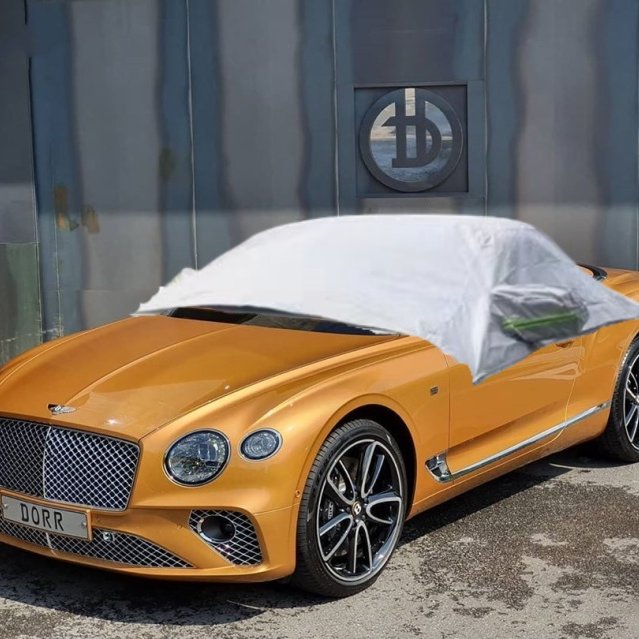 适用于宾利GT软顶敞篷专用半罩汽车车衣车罩防雨防晒防猫抓牛津布