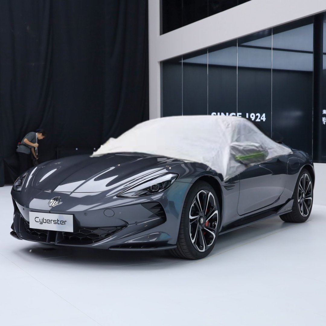 适用于名爵MGcyberster敞篷专用半罩车衣车罩防晒防猫抓牛津布套