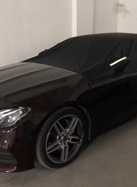 奔驰e级CLE级软顶敞篷clk半身车衣车顶罩不掉毛防猫抓防雨防晒