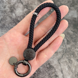 紧箍咒青丝钥匙扣发丝高档手工编织情侣汽车定制一缕青丝结送男友