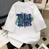 ins潮牌痞帅高街宽松青少年半袖 短袖 100%纯棉美式 夏季 上衣 T恤男款