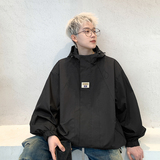 现货防水防风美式冲锋衣外套宽松大码男士连帽工装夹克JK988-P75，男装夹克，电商A006