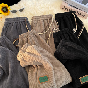 改薄 2025春装新款立体剪裁男士休闲裤 百搭束脚裤 K6698-P45，男装休闲裤，电商A006