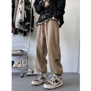 改薄 2025春装新款立体剪裁男士休闲裤 百搭束脚裤 K6698-P45，男装休闲裤，电商A006