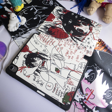 PlayGirl恶趣味怪诞涂鸦适用iPad11保护套2025新款air7保护壳苹果10代可拆分亚克力3y折9代10.2小众苹果mini7