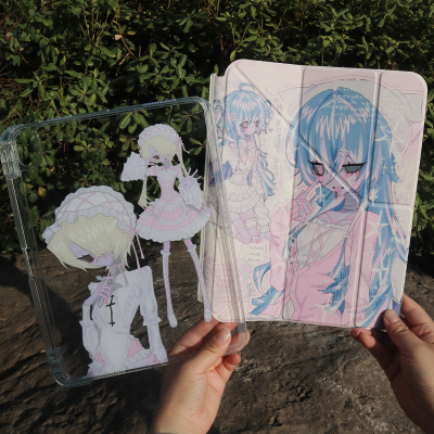 Y折亚克力可拆分适用iPad保护套