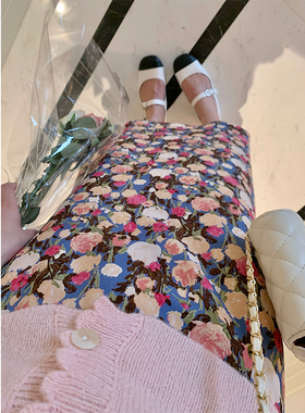 Ashy Snow【春夏清仓】尼罗河花园油画裙