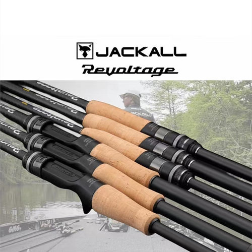 JACKALL23款负电压RV二代鲈钓竿