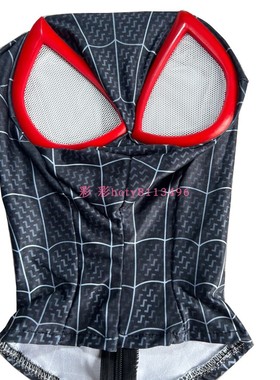 成人儿童迈尔莫斯蜘蛛侠头套Spiderman Hood Mask Cosplay